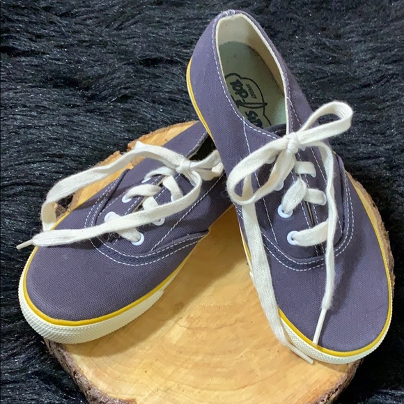 Sperry TopSider 75th Anniversary Boys Navy Sneaker - Picture 3 of 8